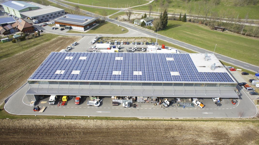 Energieprojekt Photovoltaikanlage Industrie Gewerben – ENPRO Energiearchitekten AG Brugg Aargau