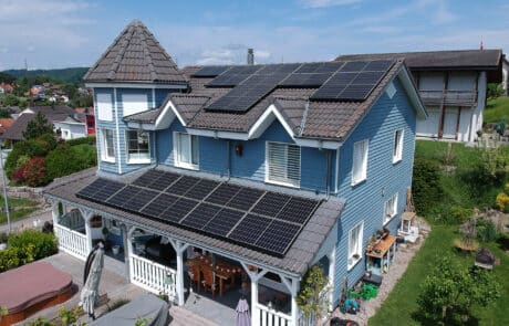 Referenzobjekt EFH Wegenstetten Solarpaket TOP SWISS