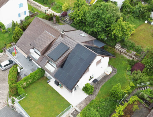 Photovoltaikanlage Einfamilienhaus, Kirchdorf Aargau